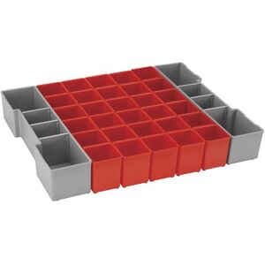 Bosch ORG1A-RED Organizador para L-BOXX-1A, parte del sistema de transporte móvil Click and Go, 32 piezas Bosch ORG1A-RED Organizador para L-BOXX-1A, parte del sistema de transporte móvil Click and Go, 32 piezas