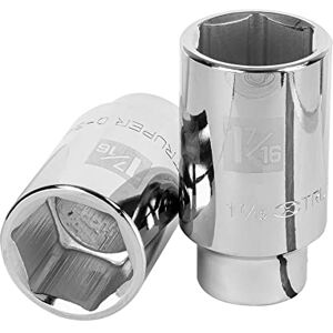 TRUPER D-3446-HL, Dado largo de 6 puntas std, 1 7/16", cuadro 3/4 TRUPER D-3446-HL, Dado largo de 6 puntas std, 1 7/16", cuadro 3/4