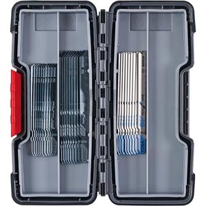 Bosch 2607010903 Jigsaw Blade-Set "Tough Box" with Single Lug Shank 30 Pcs Bosch 2607010903 Jigsaw Blade-Set "Tough Box" with Single Lug Shank 30 Pcs