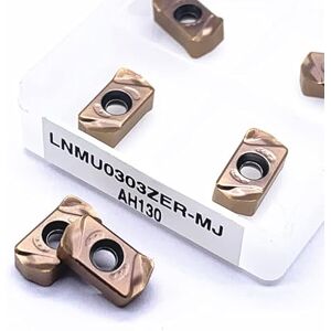SEDOXX 10 Uds LNMU0303 ZER MJ AH725 AH130 Inserto de carburo CNC Torno Herramienta de Hoja de torneado Externo for EXN03R LNMU 0303(LNMU0303ZER MJ AH130) SEDOXX 10 Uds LNMU0303 ZER MJ AH725 AH130 Inserto de carburo CNC Torno Herramienta de Hoja de torneado Externo for EXN03R LNMU 0303(LNMU0303ZER MJ AH130)