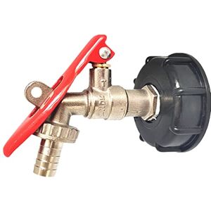 Shakven Adaptador para depósito de Agua Conexión de Tanque de Agua IBC de Rosca Gruesa Grifo de válvula de Cierre de Agua sin Plomo, Repuesto de Conector de Manguera de jardín de 1/2 Shakven Adaptador para depósito de Agua Conexión de Tanque de Agua IBC de Rosca Gruesa Grifo de válvula de Cierre de Agua sin Plomo, Repuesto de Conector de Manguera de jardín de 1/2