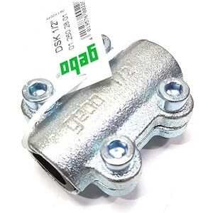 Gebo DC Abrazadera corta de acero de 1/2 Gebo DC Abrazadera corta de acero de 1/2