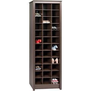 Prepac EUSR-0009-1 Cabinet, 36 pair Shoe Storage Rack, Espresso Prepac EUSR-0009-1 Cabinet, 36 pair Shoe Storage Rack, Espresso