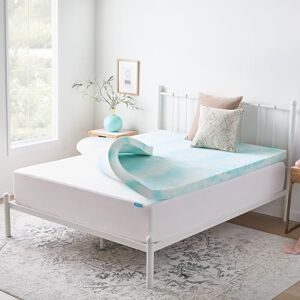 Linenspa Colchoneta de Memory Foam con Gel Diseño de Remolino Sobrecolchón Refrescante de 7.5 cm Topper para Colchón Sensación Suave y Acolchada Alivia Puntos de Presión Matrimonial Linenspa Colchoneta de Memory Foam con Gel Diseño de Remolino Sobrecolchón Refrescante de 7.5 cm Topper para Colchón Sensación Suave y Acolchada Alivia Puntos de Presión Matrimonial