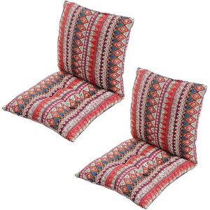WAGHW Pack 1/2/4 Cojín de Silla con Respaldo,50×50/40×40/45×45cm Cómodo Cojines para Sillas Comedor,Cojines de Asiento Cocina para Oficina, Jardín, Interior, Exterior(Color 1,45x45cm(2PCS)) WAGHW Pack 1/2/4 Cojín de Silla con Respaldo,50×50/40×40/45×45cm Cómodo Cojines para Sillas Comedor,Cojines de Asiento Cocina para Oficina, Jardín, Interior, Exterior(Color 1,45x45cm(2PCS))