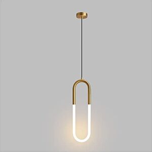 KISAD moderna lámpara araña Lámpara colgante de tubo en forma de U creativa Lámpara de techo de hierro de metal moderno nórdico Lámpara colgante de techo LED ajustable for isla de cocina Dormitorio Sala de KISAD moderna lámpara araña Lámpara colgante de tubo en forma de U creativa Lámpara de techo de hierro de metal moderno nórdico Lámpara colgante de techo LED ajustable for isla de cocina Dormitorio Sala de