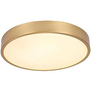 WFZRXFC Luz de techo LED de montaje empotrado ultradelgada dorada, moderna y simple Lámpara de techo con pantalla de acrílico de alta transmisión de luz Para trastero de comedor y dormitorio WFZRXFC Luz de techo LED de montaje empotrado ultradelgada dorada, moderna y simple Lámpara de techo con pantalla de acrílico de alta transmisión de luz Para trastero de comedor y dormitorio
