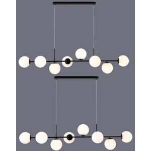 YVAMNAD Iluminación Colgante Lámpara Colgante Dorada Lámparas Colgantes Techo Modernas De Mediados De Siglo Con Luz Colgante Vidrio Blanco Lámpara Colgante Isla Cocina Lámpara Colgante Interior Araña Larga YVAMNAD Iluminación Colgante Lámpara Colgante Dorada Lámparas Colgantes Techo Modernas De Mediados De Siglo Con Luz Colgante Vidrio Blanco Lámpara Colgante Isla Cocina Lámpara Colgante Interior Araña Larga