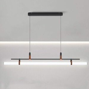 USMJQVZ Lámpara Colgante Lineal Minimalista nórdica, Mesa Dorada, Tira LED, Tubo de luz de Techo Colgante, lámpara suspendida para Isla de Cocina, iluminación de Sala de Estar USMJQVZ Lámpara Colgante Lineal Minimalista nórdica, Mesa Dorada, Tira LED, Tubo de luz de Techo Colgante, lámpara suspendida para Isla de Cocina, iluminación de Sala de Estar