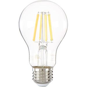 Westinghouse 5136100 foco LED de filamento transparente regulable A19, base media, paquete de 2 unidades Westinghouse 5136100 foco LED de filamento transparente regulable A19, base media, paquete de 2 unidades