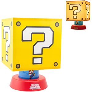 Paladone Super Mario Icon Lamp with Three Brightness Settings and Auto Shut Off, Nintendo Merchandise Paladone Super Mario Icon Lamp with Three Brightness Settings and Auto Shut Off, Nintendo Merchandise