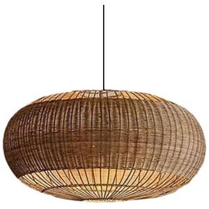 YNAHZAOK Lámpara Colgante De Arte De Bambú Lámparas Artesanales Decorativas Japonesas Luces Colgantes De Ratán Campestre Ahuecadas Iluminación De Araña De Mimbre Tejida A Mano Vintage Integrada YNAHZAOK Lámpara Colgante De Arte De Bambú Lámparas Artesanales Decorativas Japonesas Luces Colgantes De Ratán Campestre Ahuecadas Iluminación De Araña De Mimbre Tejida A Mano Vintage Integrada