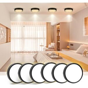 CHENBEN Lampara de Techo, 25W/3000K/14cm, Lámpara de Techo Moderna, Lamparas de Techo para Interior de Casas, Lámparas de Techo Ultrafinas para Sala/Cocina/Recámara/Baño (6 piezas) CHENBEN Lampara de Techo, 25W/3000K/14cm, Lámpara de Techo Moderna, Lamparas de Techo para Interior de Casas, Lámparas de Techo Ultrafinas para Sala/Cocina/Recámara/Baño (6 piezas)