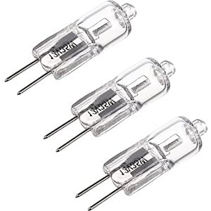 Othmro 3 bombillas halógenas G4 de 12 V 35 W para colgar más brevemente en casa, iluminación de paisaje, lámpara de mesa, lámparas regulables, bombillas blancas suaves Othmro 3 bombillas halógenas G4 de 12 V 35 W para colgar más brevemente en casa, iluminación de paisaje, lámpara de mesa, lámparas regulables, bombillas blancas suaves