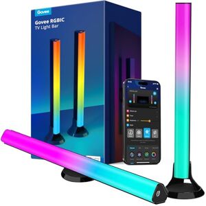Govee Barras de Luces LED, Tira LED para TV de 55 a 75 pulgadas, Alexa y Google Assistant, 22 Modos de Escena, Modo de Música, Control Remoto, Múltiples Opciones de Colocación Govee Barras de Luces LED, Tira LED para TV de 55 a 75 pulgadas, Alexa y Google Assistant, 22 Modos de Escena, Modo de Música, Control Remoto, Múltiples Opciones de Colocación