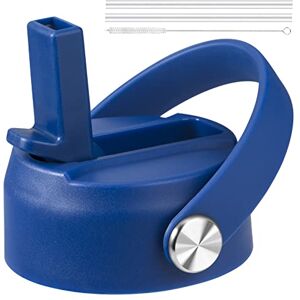 KMN Tapa con Pajita para Hydro Flask Boca Ancha, Tapas con Pajita para Hydroflask 12 16 18 20 32 40 oz Boca Ancha, Tapa de Repuesto para Hydroflask, Accesorios de Tapas con Pajitas Superiores, Cobalto KMN Tapa con Pajita para Hydro Flask Boca Ancha, Tapas con Pajita para Hydroflask 12 16 18 20 32 40 oz Boca Ancha, Tapa de Repuesto para Hydroflask, Accesorios de Tapas con Pajitas Superiores, Cobalto
