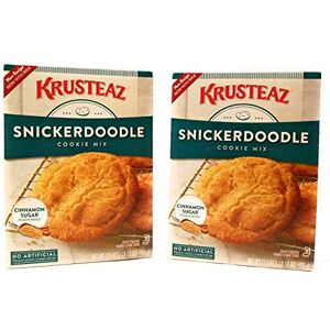 Krusteaz Snickerdoodle mezcla de galletas, 17.5 onzas cajas (Paquete de 2) Krusteaz Snickerdoodle mezcla de galletas, 17.5 onzas cajas (Paquete de 2)