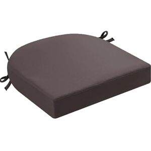 ZEaink Cojines para Silla de Terraza Impermeable, 40x40/45x45/50 x 50 cm,Cojín para Silla de Jardin Antideslizante con Lazos,para Extraíble, Interior, Exterior,Hogar(Café Oscuro,40x40x5cm) ZEaink Cojines para Silla de Terraza Impermeable, 40x40/45x45/50 x 50 cm,Cojín para Silla de Jardin Antideslizante con Lazos,para Extraíble, Interior, Exterior,Hogar(Café Oscuro,40x40x5cm)