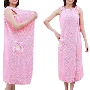 Enthowother 2023 Quick Dry Absorb Water Wearable Bath Towel, 2-in-1 Bathrobe Wearable Bath Towel for Women (Pink,L: 145~200 lbs) Enthowother 2023 Quick Dry Absorb Water Wearable Bath Towel, 2-in-1 Bathrobe Wearable Bath Towel for Women (Pink,L: 145~200 lbs)