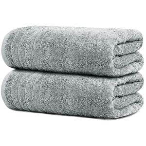 Tens Towels Paquete de 2 Sábanas de Baño Extra Grandes de 35 x 70 Pulgadas, 100% Algodón, Más Grandes y de Peso Ligero, Se Secan Más Rápido, Súper Suaves y Absorbentes, Sábanas de Baño de Tamaño Tens Towels Paquete de 2 Sábanas de Baño Extra Grandes de 35 x 70 Pulgadas, 100% Algodón, Más Grandes y de Peso Ligero, Se Secan Más Rápido, Súper Suaves y Absorbentes, Sábanas de Baño de Tamaño