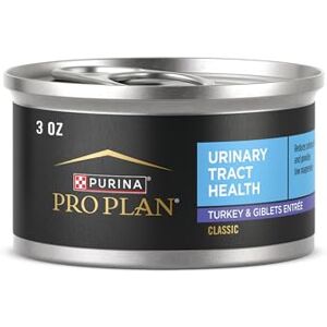 Purina Pro Plan Focus Adult Urinary Tract Health Formula Turkey & Giblets Entree Cat Food (24 Pack), 3 oz Purina Pro Plan Focus Adult Urinary Tract Health Formula Turkey & Giblets Entree Cat Food (24 Pack), 3 oz
