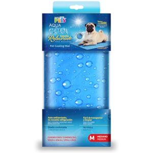Fancy Pets Tapete Refrescante Aqua Cool Mediano para Perros Autoenfriante Reutilizable para Interior y Exterior Fancy Pets Tapete Refrescante Aqua Cool Mediano para Perros Autoenfriante Reutilizable para Interior y Exterior