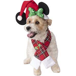Rubie's Juego de Accesorios para Mascotas, Disney Pet Mickey & Friends Minnie Mouse Juego de Accesorios de Navidad, como se Muestra, Pequeño Mediano Rubie's Juego de Accesorios para Mascotas, Disney Pet Mickey & Friends Minnie Mouse Juego de Accesorios de Navidad, como se Muestra, Pequeño Mediano