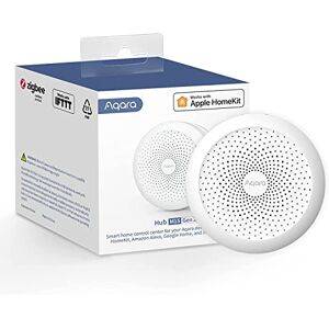 Aqara Hub M1S Gen 2, puente de hogar inteligente para sistema de alarma (se requiere Wi-Fi de 2.4 GHz, no es compatible con Wi-Fi 6), monitor y control remoto, automatización del hogar, compatible con Aqara Hub M1S Gen 2, puente de hogar inteligente para sistema de alarma (se requiere Wi-Fi de 2.4 GHz, no es compatible con Wi-Fi 6), monitor y control remoto, automatización del hogar, compatible con