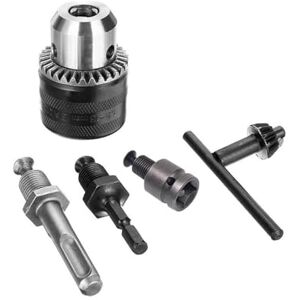 WALENI convertidor de 1,5-13mm 1/2 pulgadas-20UNF adaptador de cambio rápido de rosca de mandril de llave de taladro SDS adaptador de broca de llave de destornillador de impacto hexagonal de 1/4 pulga WALENI convertidor de 1,5-13mm 1/2 pulgadas-20UNF adaptador de cambio rápido de rosca de mandril de llave de taladro SDS adaptador de broca de llave de destornillador de impacto hexagonal de 1/4 pulga