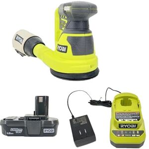 RYOBI RROS18-0 Lijadora orbital aleatoria de 18 V ONE+ Batería ⌀ Kit de 125 mm 2.0 Ah RYOBI RROS18-0 Lijadora orbital aleatoria de 18 V ONE+ Batería ⌀ Kit de 125 mm 2.0 Ah