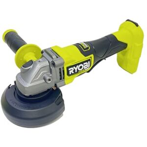 RYOBI TTI 18 voltios amoladora angular inalámbrica sin escobillas de 4-12 pulg. (solo herramienta, PBLAG01B) (NO empaquetado para venta al menudeo, empaquetado a granel) RYOBI TTI 18 voltios amoladora angular inalámbrica sin escobillas de 4-12 pulg. (solo herramienta, PBLAG01B) (NO empaquetado para venta al menudeo, empaquetado a granel)