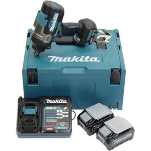 Makita TW001GM201 Atornillador de impacto inalámbrico (40 V, 4,0 Ah, 2 baterías y cargador) Makita TW001GM201 Atornillador de impacto inalámbrico (40 V, 4,0 Ah, 2 baterías y cargador)