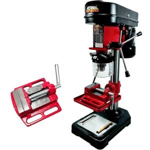 Adir 828 Taladro de Banco Rotomartillo 1/2” 5 Velocidades Ajustables Motor 1/3 HP Con Prensa Morsa Metálica Precisión y Potencia Industrial Adir 828 Taladro de Banco Rotomartillo 1/2” 5 Velocidades Ajustables Motor 1/3 HP Con Prensa Morsa Metálica Precisión y Potencia Industrial