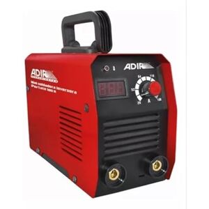 Adir Soldadora Inversora Portátil 180A, 110V, Con Careta y Accesorios Rojo 6708 Adir Soldadora Inversora Portátil 180A, 110V, Con Careta y Accesorios Rojo 6708
