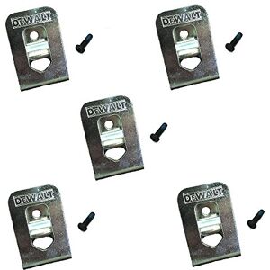 DeWalt N169778 OEM Belt Clip/Hook for 20V Max DCD980 DCD985 DCD980L2 DCD985L2 (5 Pack) by DeWalt N169778 OEM Belt Clip/Hook for 20V Max DCD980 DCD985 DCD980L2 DCD985L2 (5 Pack) by