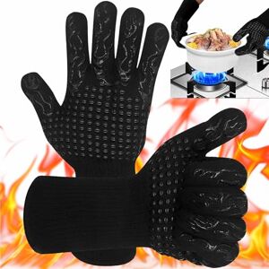 UTRHHVS Guantes para Hornear,Guantes Horno de Parrilla Resistente a Altas Temperaturas 800 °C / 1472 °F,para Microondas,Asar, Hornear, Cocinar de Guantes para Cocina (32CM) UTRHHVS Guantes para Hornear,Guantes Horno de Parrilla Resistente a Altas Temperaturas 800 °C / 1472 °F,para Microondas,Asar, Hornear, Cocinar de Guantes para Cocina (32CM)