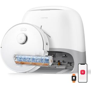 roborock Qrevo Curv 2 Flow, Aspiradora Robot y Trapeador, Rodillo Autolimpiable SpiraFlow, 20.000 Pa, Antienredos Dual, Evita Obstáculos con IA, Base Integral, Vacía y Llena Automático roborock Qrevo Curv 2 Flow, Aspiradora Robot y Trapeador, Rodillo Autolimpiable SpiraFlow, 20.000 Pa, Antienredos Dual, Evita Obstáculos con IA, Base Integral, Vacía y Llena Automático