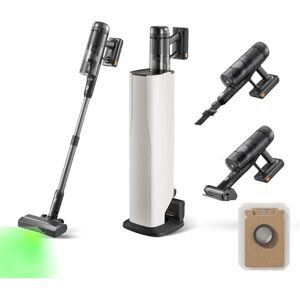 roborock H60 Hub Aspiradora Ultra inalámbrica con Base vacía automática, aspiradora de succión Mejorada de 210 AW para el hogar y Suelos Duros, Tiempo de Funcionamiento de 90 Minutos, Cepillo para roborock H60 Hub Aspiradora Ultra inalámbrica con Base vacía automática, aspiradora de succión Mejorada de 210 AW para el hogar y Suelos Duros, Tiempo de Funcionamiento de 90 Minutos, Cepillo para