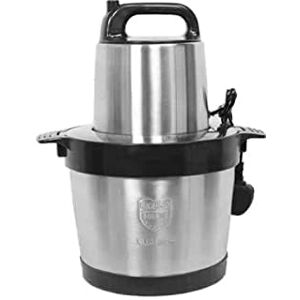 MASKIS Mini Picadora de Alimentos de 1000 W, Picadora de Alimentos de Cocina, Licuadora de Carne Comercial, Picadora de Carne Eléctrica Con Recipiente de Acero Inoxidable de Capacidad de 6 L para Carne MASKIS Mini Picadora de Alimentos de 1000 W, Picadora de Alimentos de Cocina, Licuadora de Carne Comercial, Picadora de Carne Eléctrica Con Recipiente de Acero Inoxidable de Capacidad de 6 L para Carne