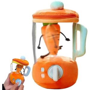 SUNKOX Licuadora de zanahoria, juguete de licuadora de zanahoria, cuerda de tirar, batidora de zanahoria, batidora de zanahoria, lindo y suave SUNKOX Licuadora de zanahoria, juguete de licuadora de zanahoria, cuerda de tirar, batidora de zanahoria, batidora de zanahoria, lindo y suave