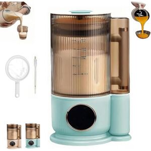 Wynfelo Una Licuadora Inteligente Cocina Licua Y Se Lava Solo, Portable Food Blenders Replacement Pitcher, 1.5L Multifunctional Quiet Electric Juicer,Cyan Wynfelo Una Licuadora Inteligente Cocina Licua Y Se Lava Solo, Portable Food Blenders Replacement Pitcher, 1.5L Multifunctional Quiet Electric Juicer,Cyan