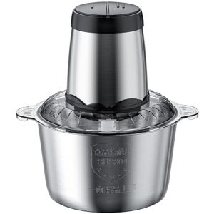 SZITW Procesador de Alimentos Eléctrico/Picadora de Alimentos/Picadora de Carne Eléctrica con 2 Juegos de Cuchillas de Acero Inoxidable/300W/2 Velocidades para Carne/Verduras y Comida para Bebés SZITW Procesador de Alimentos Eléctrico/Picadora de Alimentos/Picadora de Carne Eléctrica con 2 Juegos de Cuchillas de Acero Inoxidable/300W/2 Velocidades para Carne/Verduras y Comida para Bebés