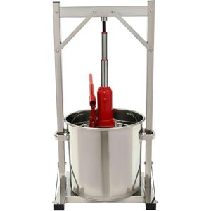 MSWEGKRE 22L/5.8GAL Capacidad Master Fruit Apple Sidra Vino Prensa Manual, Prensa de Sidra de Acero Inoxidable con Hidráulico para Sidra, Suministros y Equipos para Elaboración de Vino de UVA~/ MSWEGKRE 22L/5.8GAL Capacidad Master Fruit Apple Sidra Vino Prensa Manual, Prensa de Sidra de Acero Inoxidable con Hidráulico para Sidra, Suministros y Equipos para Elaboración de Vino de UVA~/
