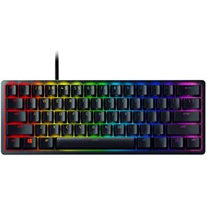 Razer Huntsman Mini 60% Teclado para Juegos: interruptores de Teclado rápidos Interruptores ópticos lineales Iluminación Chroma RGB Teclas PBT Llave de Memoria Integrado Negro Razer Huntsman Mini 60% Teclado para Juegos: interruptores de Teclado rápidos Interruptores ópticos lineales Iluminación Chroma RGB Teclas PBT Llave de Memoria Integrado Negro