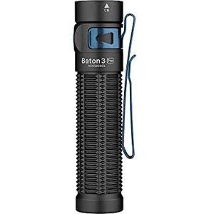 OLIGHT Linterna de Mano Recargable BATON 3 PRO Negra OLIGHT Linterna de Mano Recargable BATON 3 PRO Negra