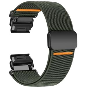AireWiki Correa Elástica Magnética para Garmin EPIX PRO Gen 2 (47mm) Pulsera de Nailon Deportiva, Ajustable para Hombres y Mujeres Pulsera de Repuesto Compatible con Garmin EPIX PRO Gen 2 (47mm) Correa (7) AireWiki Correa Elástica Magnética para Garmin EPIX PRO Gen 2 (47mm) Pulsera de Nailon Deportiva, Ajustable para Hombres y Mujeres Pulsera de Repuesto Compatible con Garmin EPIX PRO Gen 2 (47mm) Correa (7)