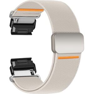 AireWiki Correa Elástica Magnética para Garmin EPIX PRO Gen 2 (47mm) Pulsera de Nailon Deportiva, Ajustable para Hombres y Mujeres Pulsera de Repuesto Compatible con Garmin EPIX PRO Gen 2 (47mm) Correa (8) AireWiki Correa Elástica Magnética para Garmin EPIX PRO Gen 2 (47mm) Pulsera de Nailon Deportiva, Ajustable para Hombres y Mujeres Pulsera de Repuesto Compatible con Garmin EPIX PRO Gen 2 (47mm) Correa (8)