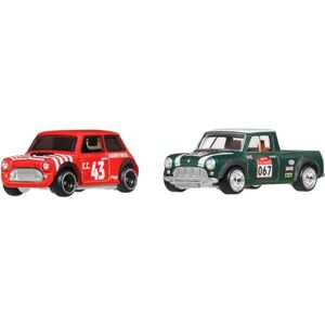 Hot Wheels Premium Car Culture Juego de 2 vehículos de colección a Escala 1:64, neumáticos Real Riders, Marco de Metal y Detalles auténticos, Juguete para niños de 3 años, JBK97 Hot Wheels Premium Car Culture Juego de 2 vehículos de colección a Escala 1:64, neumáticos Real Riders, Marco de Metal y Detalles auténticos, Juguete para niños de 3 años, JBK97