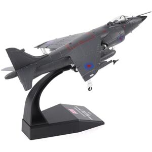 NUOTIE Harrier Jet 1/72 Kit de Modelo de Caza de Metal Fundido a Presión Simulación de Avión Royal Navy FRS MKⅠ Modelo Preconstruido con Soporte para Colección o Regalo (Sea Harrier) NUOTIE Harrier Jet 1/72 Kit de Modelo de Caza de Metal Fundido a Presión Simulación de Avión Royal Navy FRS MKⅠ Modelo Preconstruido con Soporte para Colección o Regalo (Sea Harrier)