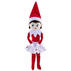The Elf on the Shelf Plushee Pals Peluche de Elfo en el Estante de 17 Pulgadas, Juguete de Peluche de Elfo Scout, abrazable y Adorable de Ojos Azules para niña The Elf on the Shelf Plushee Pals Peluche de Elfo en el Estante de 17 Pulgadas, Juguete de Peluche de Elfo Scout, abrazable y Adorable de Ojos Azules para niña